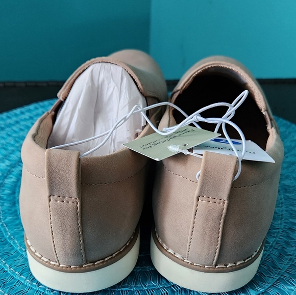 Goodfellow & Co Men's Liam size 7 loafers sneakers casual slip on taupe tan NWT - Picture 4 of 8